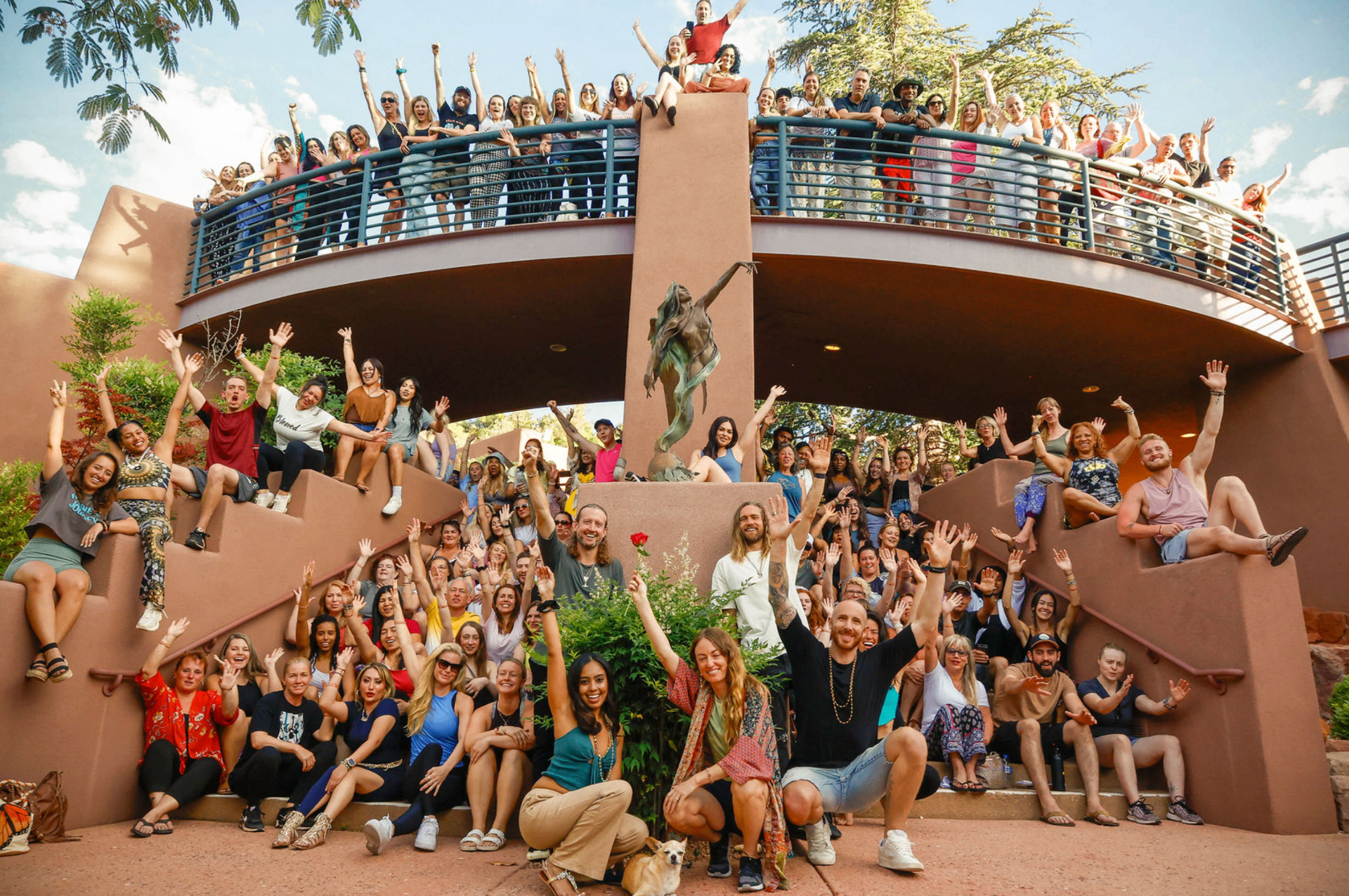 Past SHIFT Experience group in Sedona